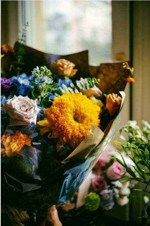 Close-up seizoensbloemen